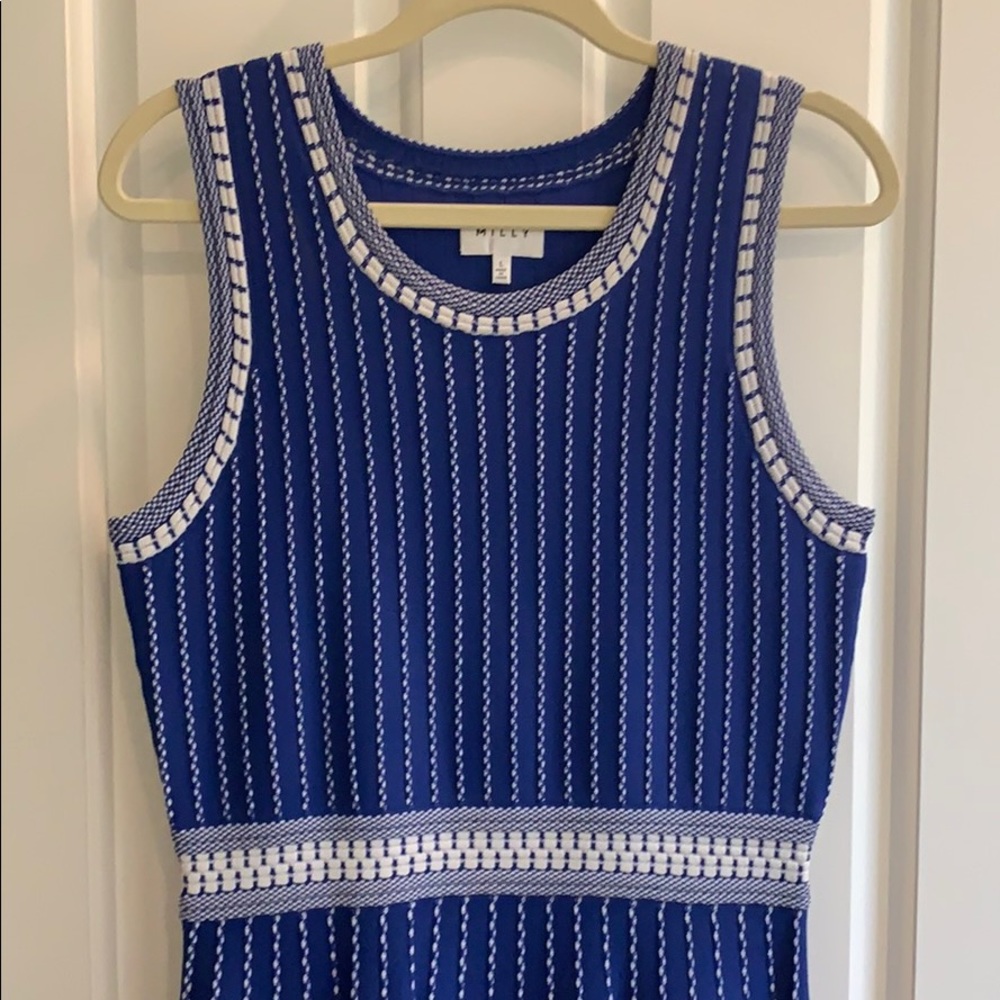 Milly Knit Blue Dress